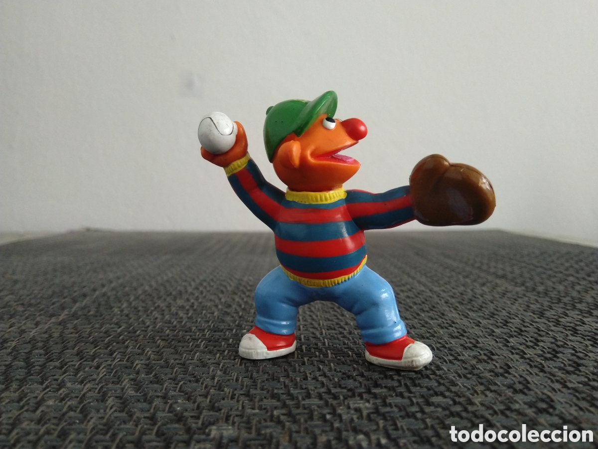 Figure di Gomma e PVC: FIGURA PVC EPI BARRIO SESAMO APPLAUSE BEISBOL BASEBALL SESAME STREET PROGRAMA TV TELEVISION