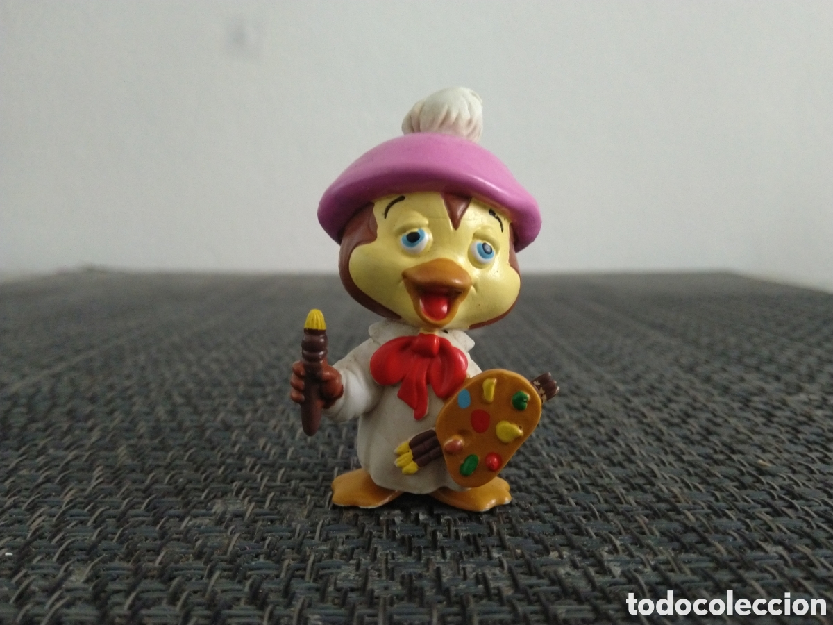 Figuras de Goma y PVC: FIGURA PVC PETETE PINTOR ACUARELAS MAIA BORGES GARCIA FERRE PORTUGAL EL GRAN LIBRO TV A&Ntilde;OS 80