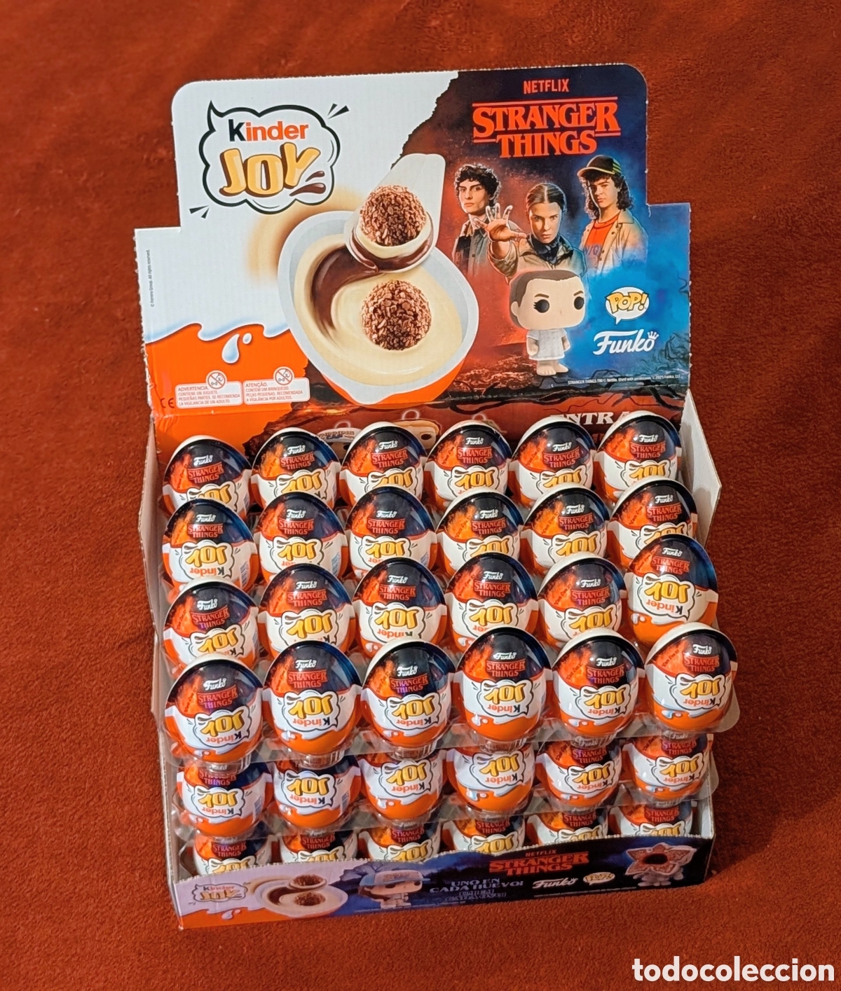Figuras de Goma Kinder: Huevos Kinder Joy Stranger Things. Netflix