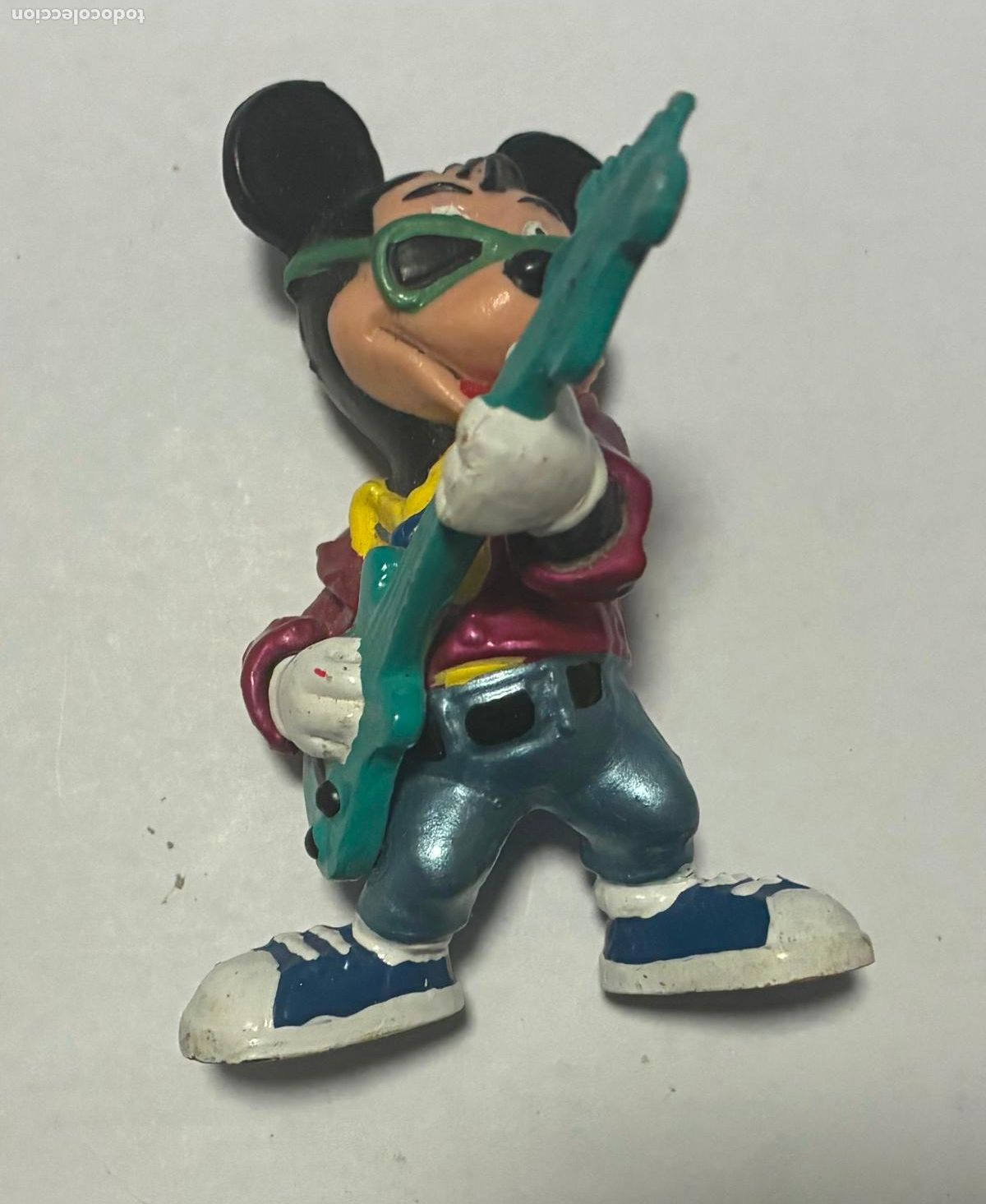Figuras de Goma y PVC: FIGURA PVC MICKEY, BULLY, ROCKERO CON GUITARRA