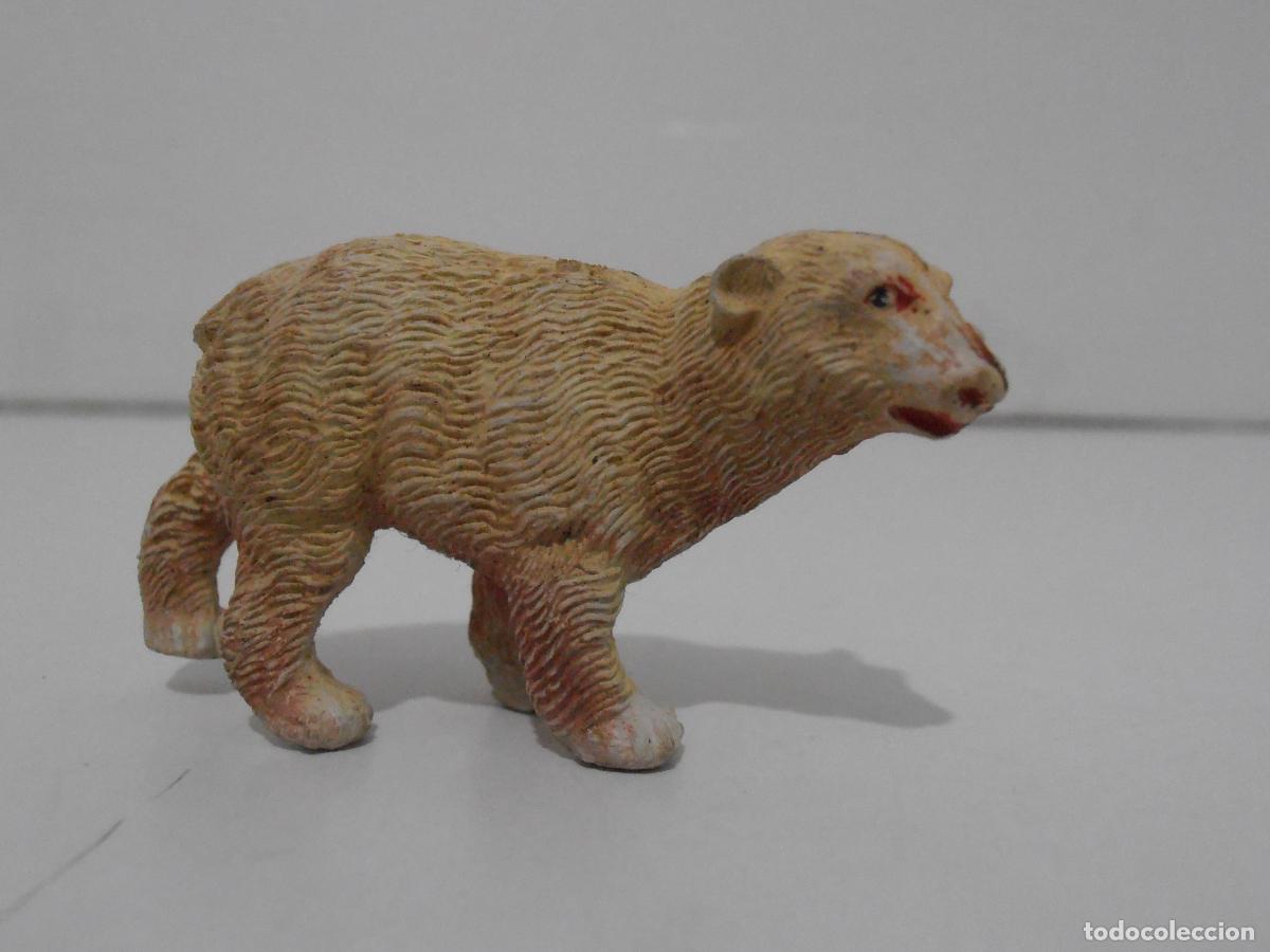 Figuras de Goma y PVC: FIGURA GOMA OSO POLAR, ANIMALES PECH, 60 MM, A&Ntilde;OS 50 60