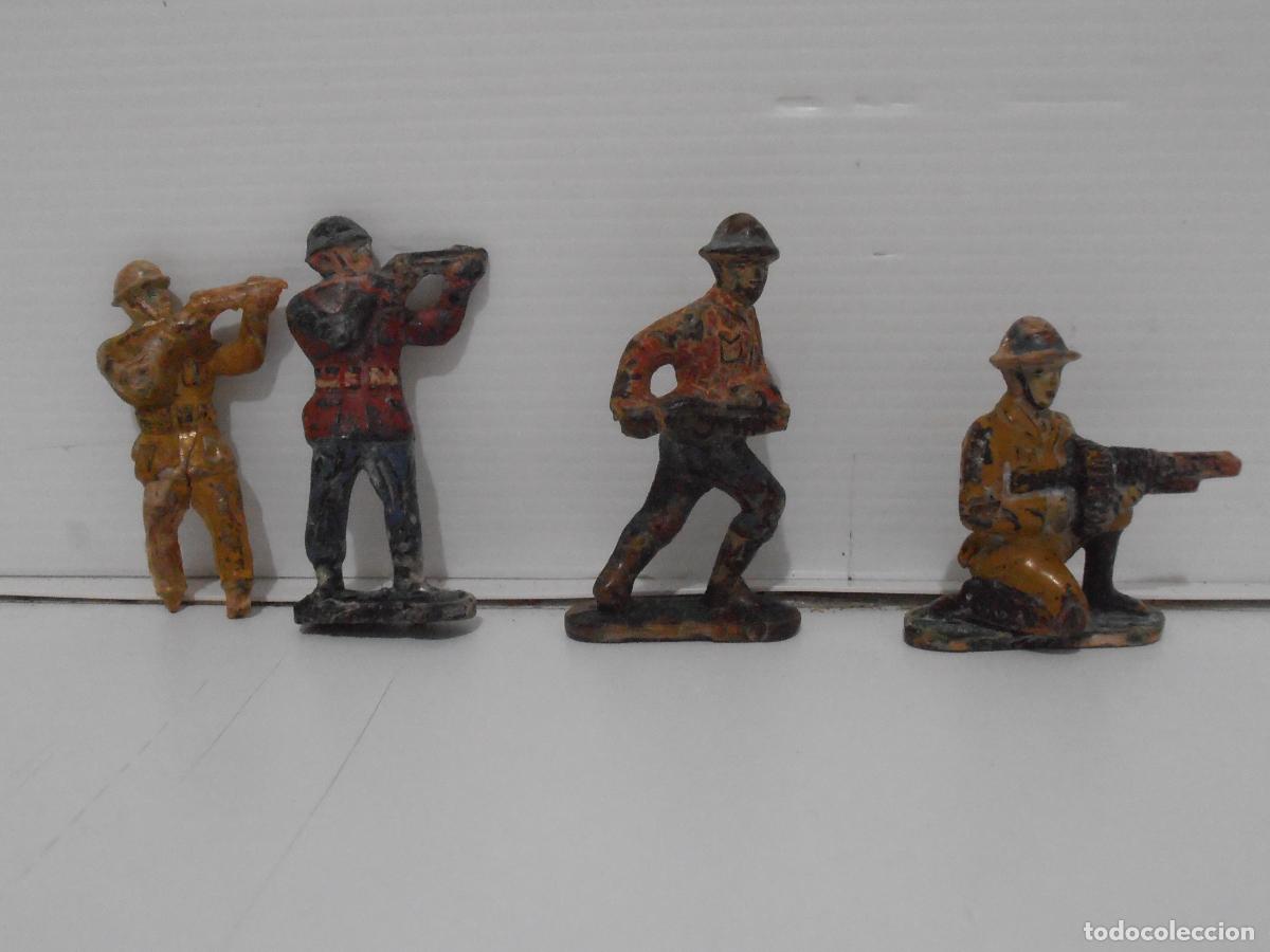 Figuras de Goma y PVC: LOTE FIGURAS MAIRZA SOLDADOS RESINA 1954