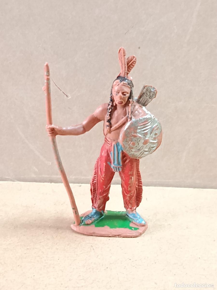 Figuras de goma y PVC: FIGURA DE PL&Aacute;STICO INDIO REAMSA - Foto 1