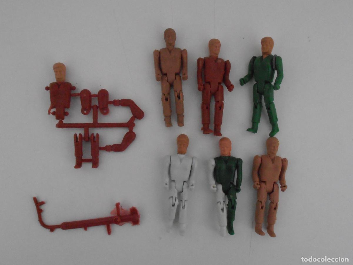 Figuras de Goma y PVC: LOTE MONTAMAN FIGURAS SUELTAS Y UNA TROQUELADA