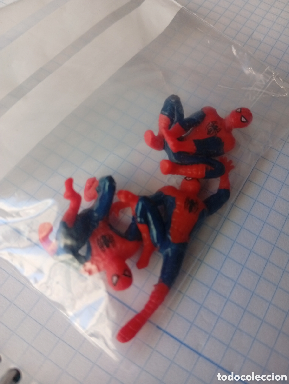Figuras de Goma y PVC: MU&Ntilde;ECO FIGURA PVC SPIDERMAN KINDER 3 MODELOS DISTINTOS