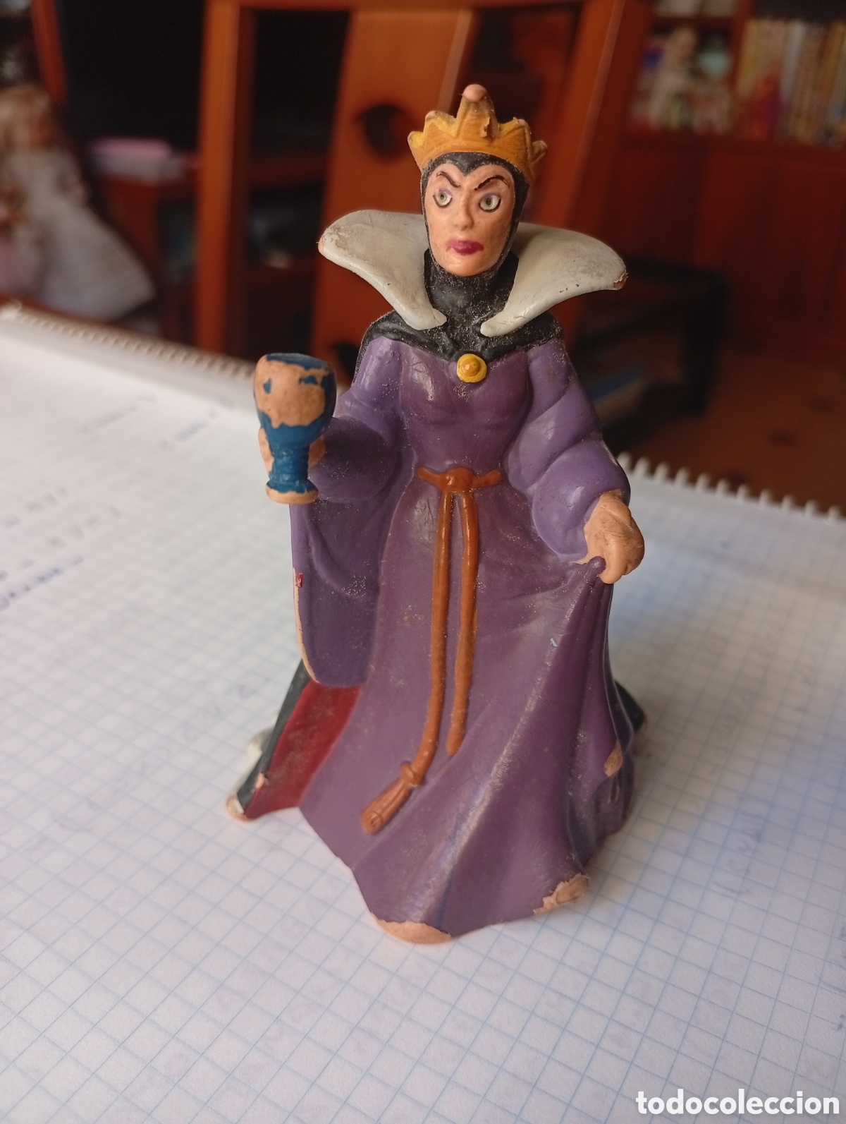 Figuras de Goma y PVC: MU&Ntilde;ECO FIGURA PVC BLANCANIEVES Y LOS 7 ENANITOS DISNEY BULLY MADRASTRA