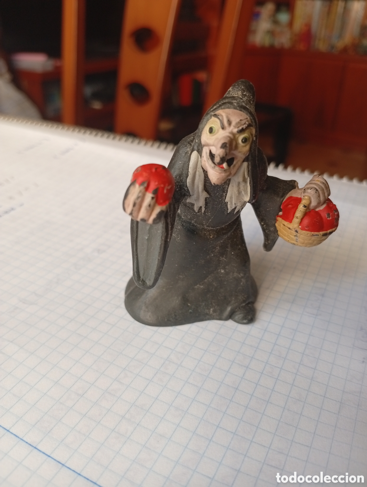 Figuras de Goma y PVC: MU&Ntilde;ECO FIGURA PVC BLANCANIEVES Y LOS 7 ENANITOS DISNEY BULLY MADRASTRA BRUJA