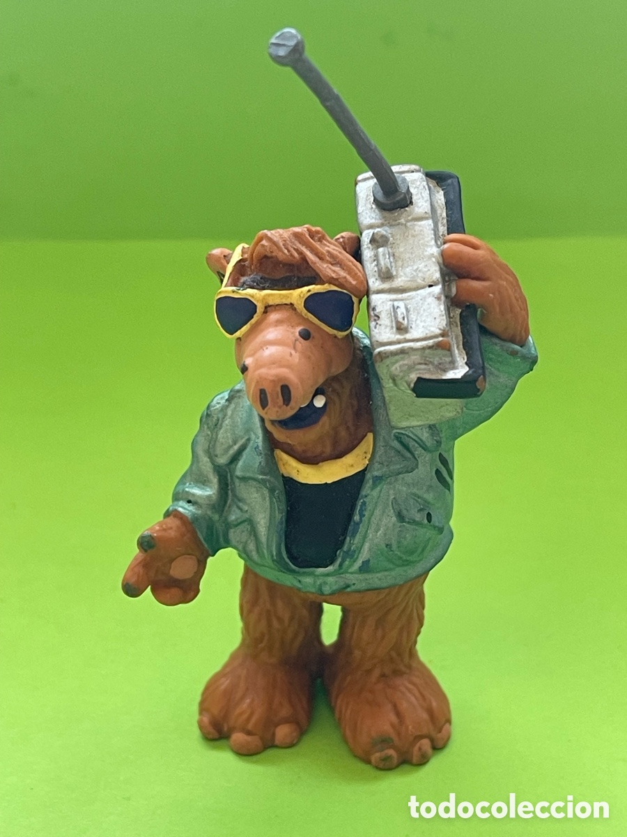 Figuras de Goma y PVC: ALF EL EXTRATERRESTRE ALIEN - FIGURA MU&Ntilde;ECO GOMA PVC - MARCA BULLY 1988 GERMANY - APROX. 9,5cm.
