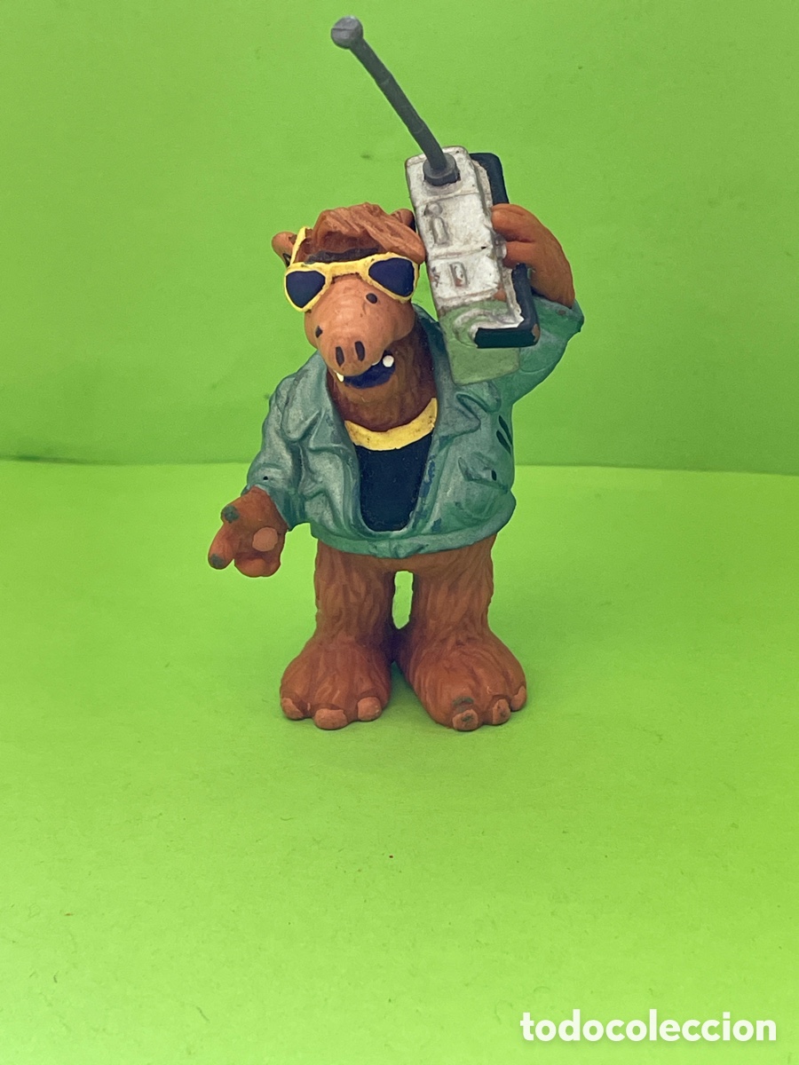 Figuras de Goma y PVC: ALF EL EXTRATERRESTRE ALIEN - FIGURA MU&Ntilde;ECO GOMA PVC - MARCA BULLY 1988 GERMANY - APROX. 9,5cm.