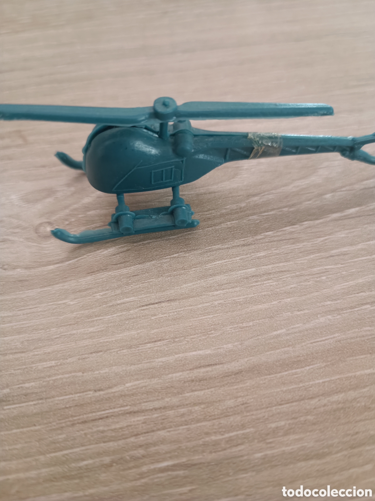 Figuras de Borracha e PVC: Helic&oacute;ptero - color azul - montaplex