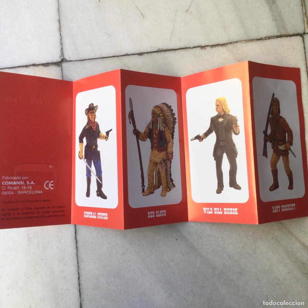 Figuras de goma y PVC: Jer&oacute;nimo. The Wild West. Comansi. 17 cms.NUEVO - Foto 4