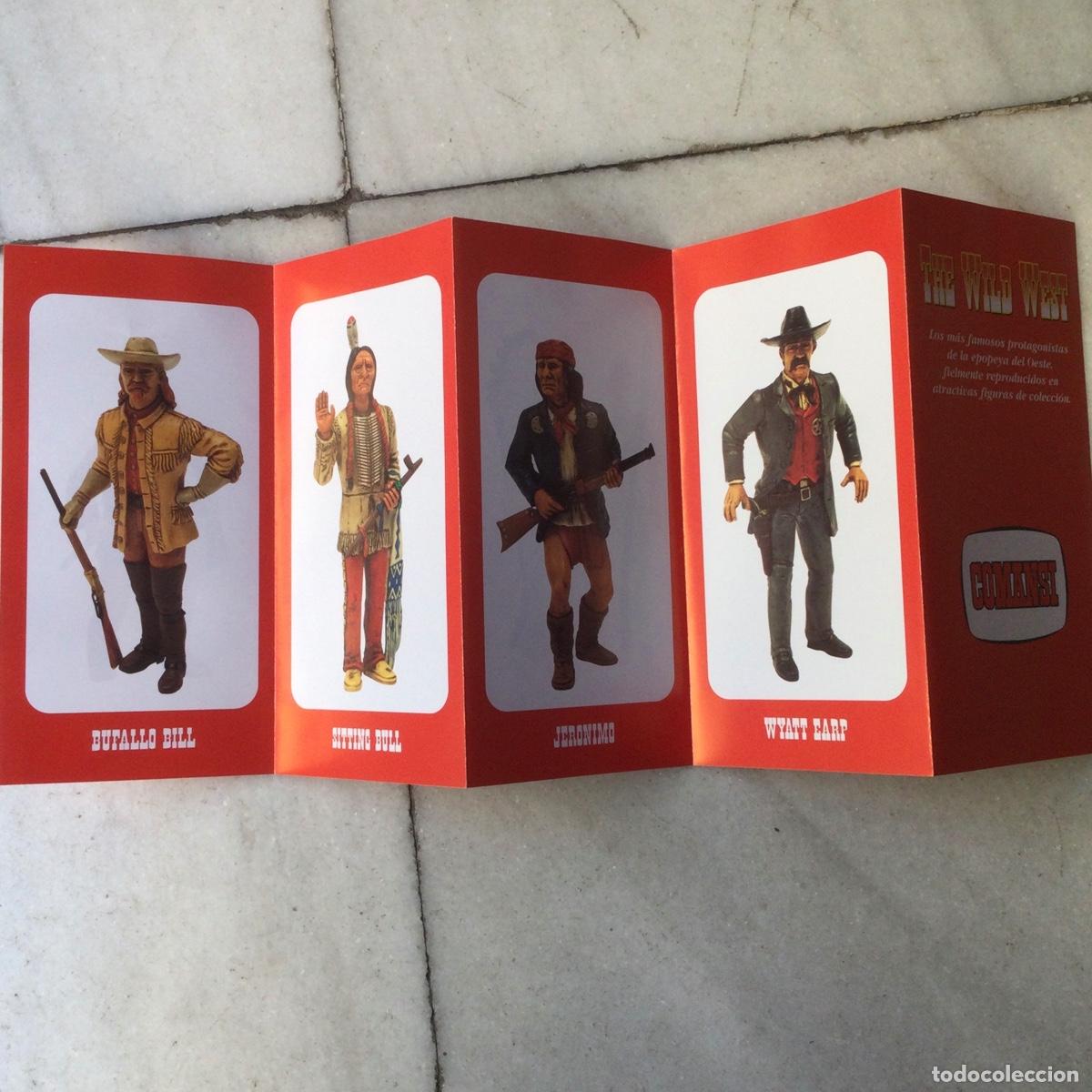 Figuras de goma y PVC: Jer&oacute;nimo. The Wild West. Comansi. 17 cms.NUEVO - Foto 5