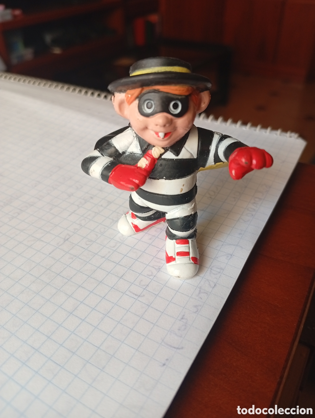 Figuras de Goma y PVC: MU&Ntilde;ECO FIGURA PVC PROMOCIONAL MCDONALDS LADRON DE HAMBURGUESAS 1990 HAMBURGLAR