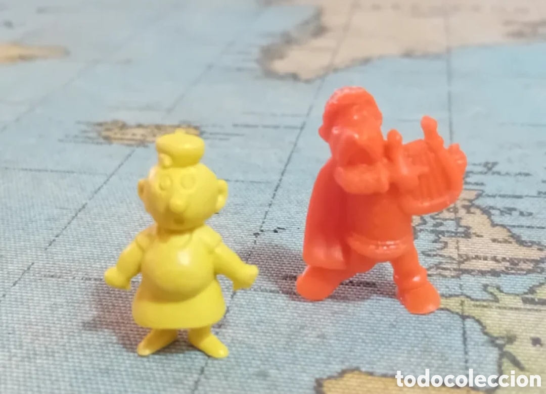 Figuras de goma y PVC: Lote Dunkin de Bruguera y Asterix - Foto 1