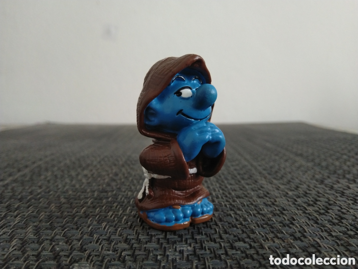 Figuras de Goma y PVC: FIGURA PVC PITUFO PITUFINA SCHLEICH PEYO SMURFS PITUFOS SMURF SCHLUMPF MONJE