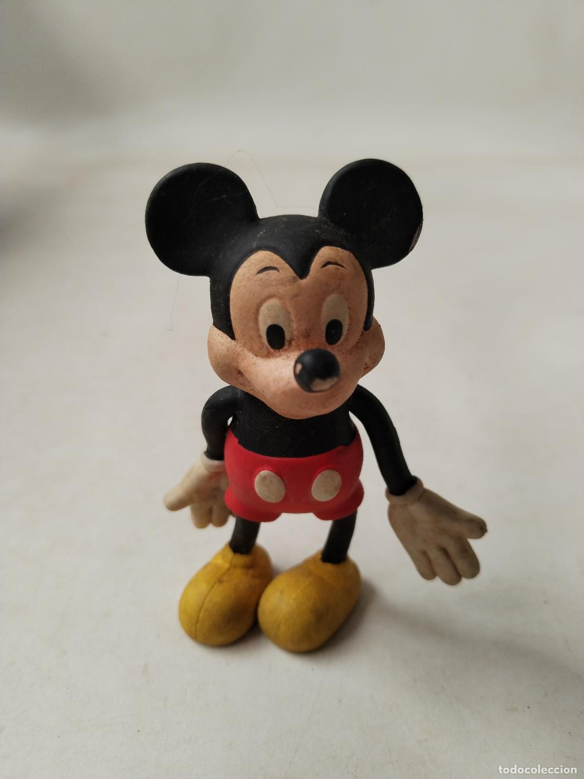 Figuras de Goma y PVC: michey mouse figura flexible, walt disney - applause - c188