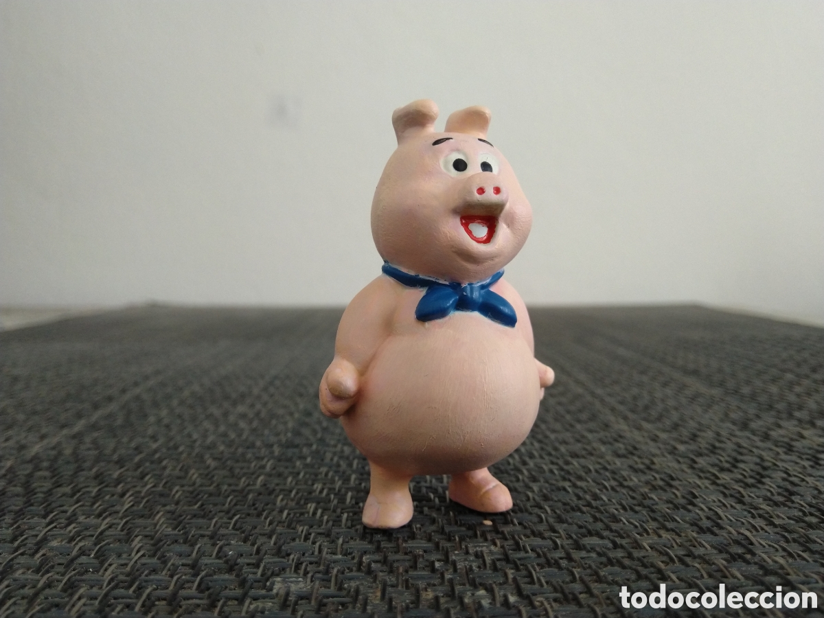 Figuras de Goma y PVC: FIGURA PVC CALIMERO DE PAGOT SERIES DIBUJOS ANIMADOS A&Ntilde;OS 80 90 TV TELEVISION CERDO