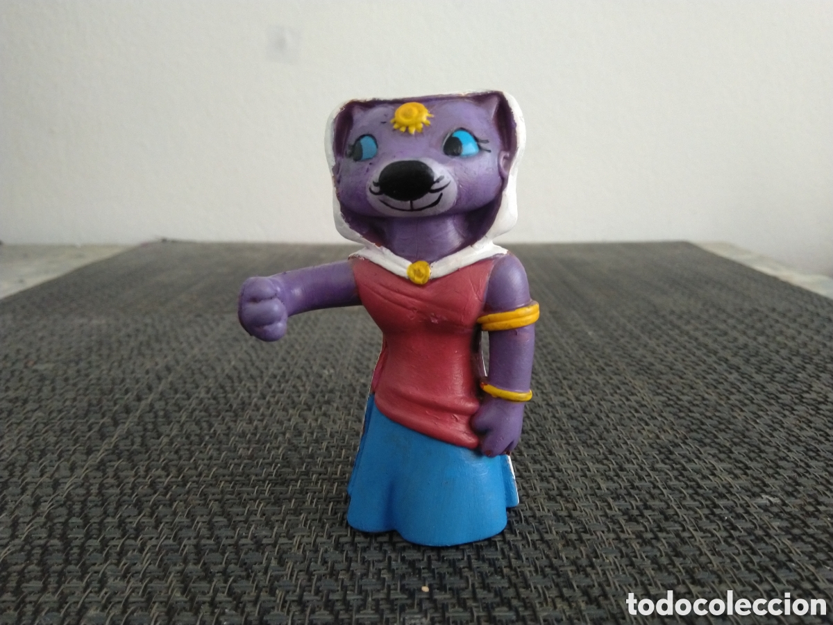 Figuras de Goma y PVC: FIGURA PVC ROMI ROMY WILLY FOG SERIE DE DIBUJOS ANIMADOS DE LOS 80 LA VUELTA AL MUNDO