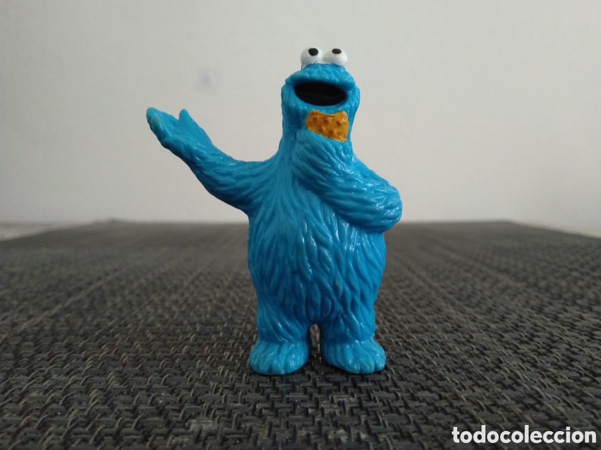 Figuras de Goma y PVC: FIGURA PVC TRIKI TRIQUI BARRIO SESAMO SESAME STREET MONSTRUO GALLETAS