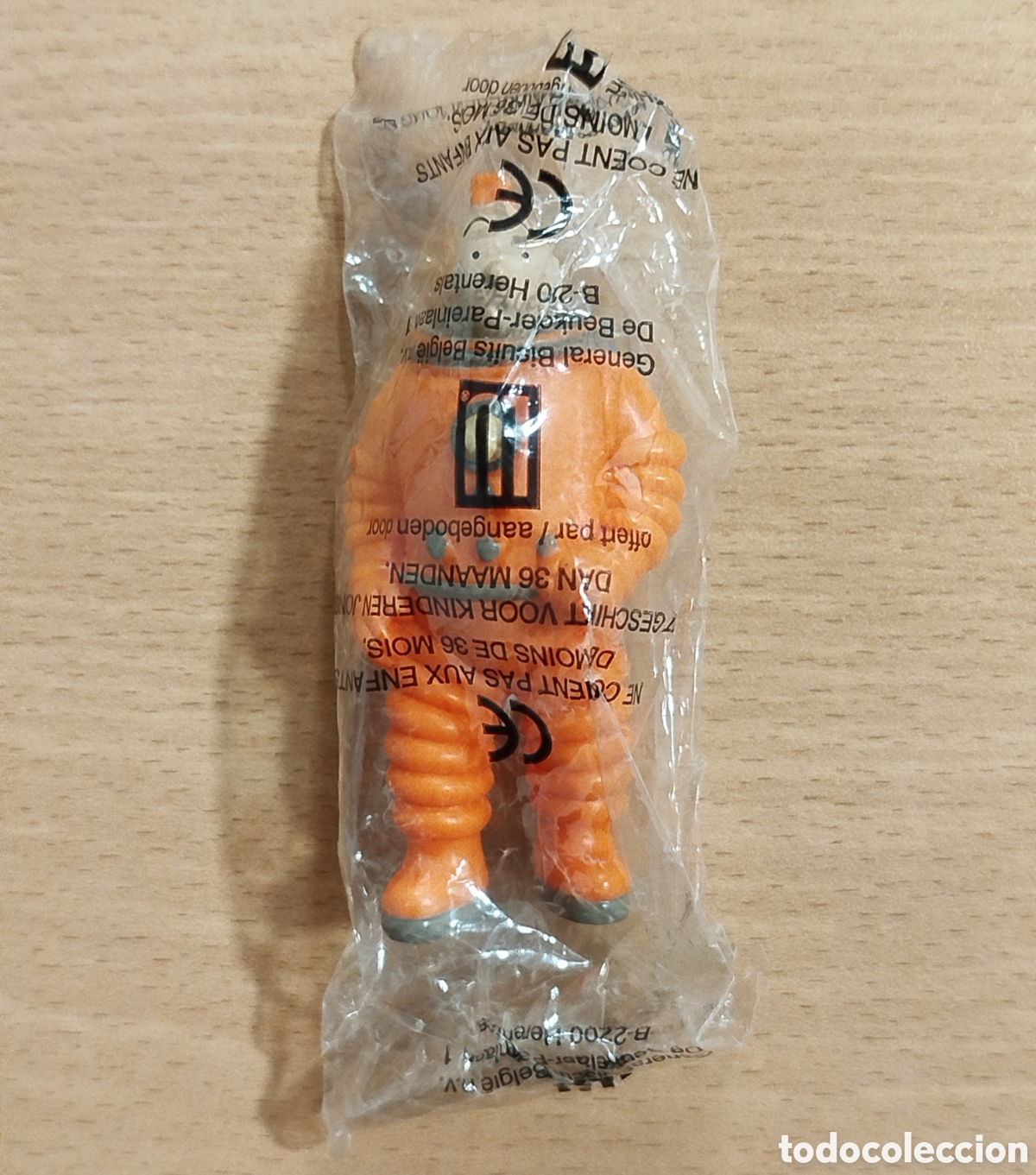 Figuras de Goma y PVC: 1994 GALLETAS LU FIGURA PROMOCIONAL TINTIN MISION LUNA GOMA PVC PUBLICIDAD NUEVO BLISTER PROMOCION