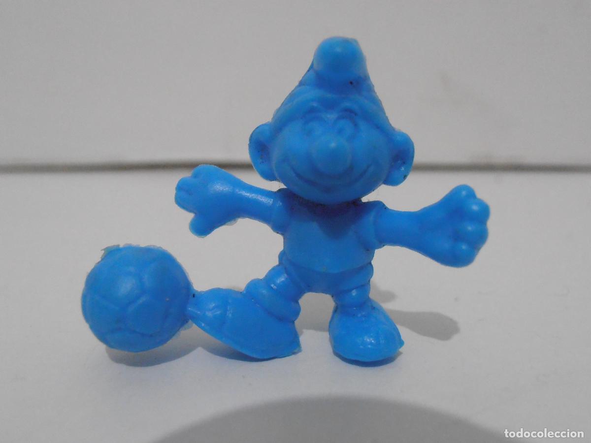 Figuras de Goma y PVC: FIGURA DUNKIN, PREMIUM, PITUFO CON BALON