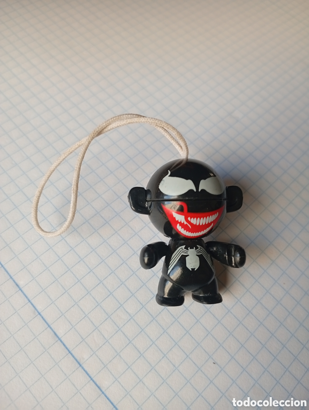 Figuras de Goma y PVC: MU&Ntilde;ECO FIGURA PVC MARVEL CABEZON TWIST HEAD HEADS 2014 COMIC KINDER VENOM