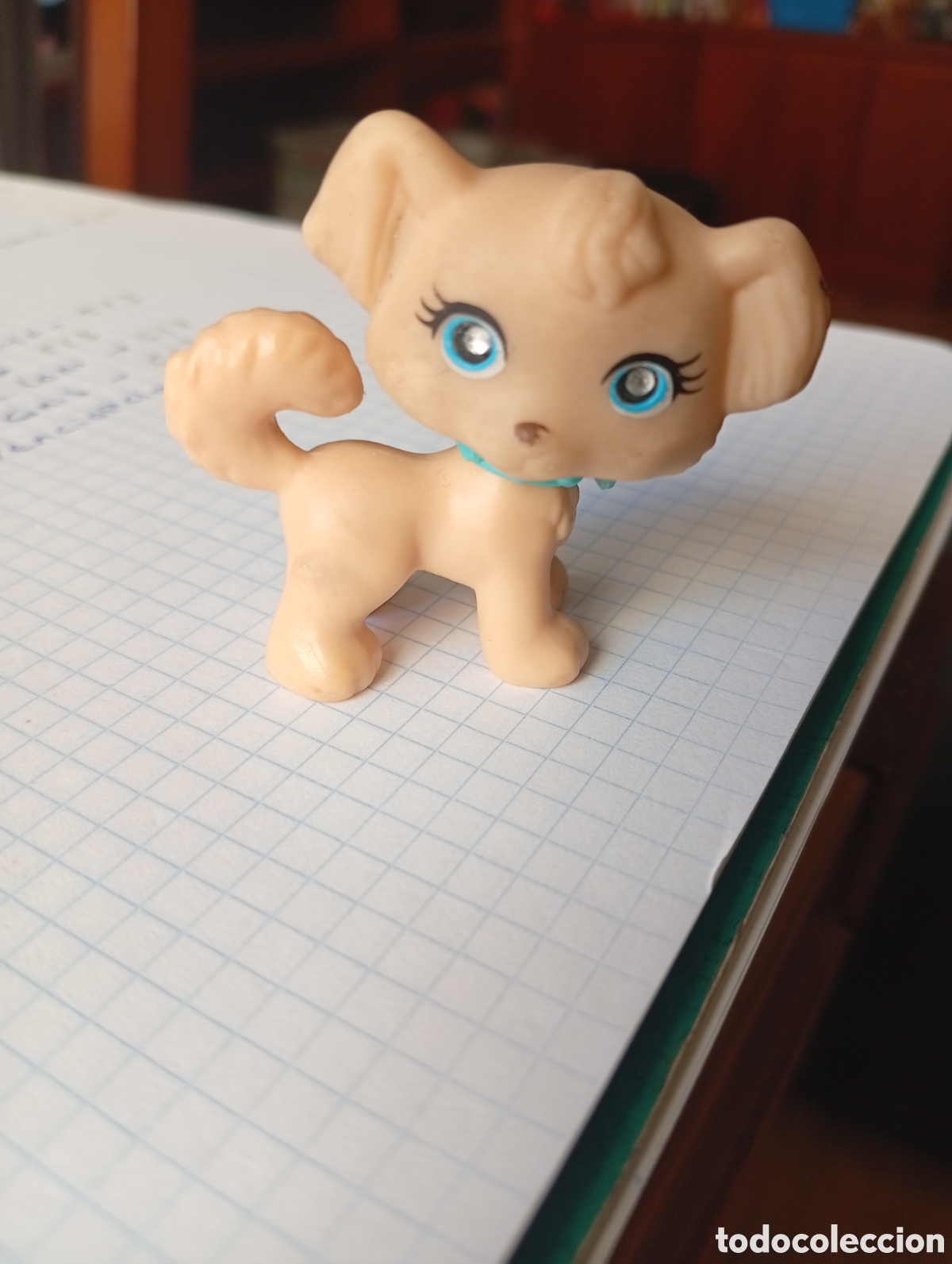 Figuras de Goma y PVC: MU&Ntilde;ECO FIGURA PVC MU&Ntilde;ECA MASCOTA POLLY POCKET BARBIE MATTEL LITTLE PETS SHOP PERRO