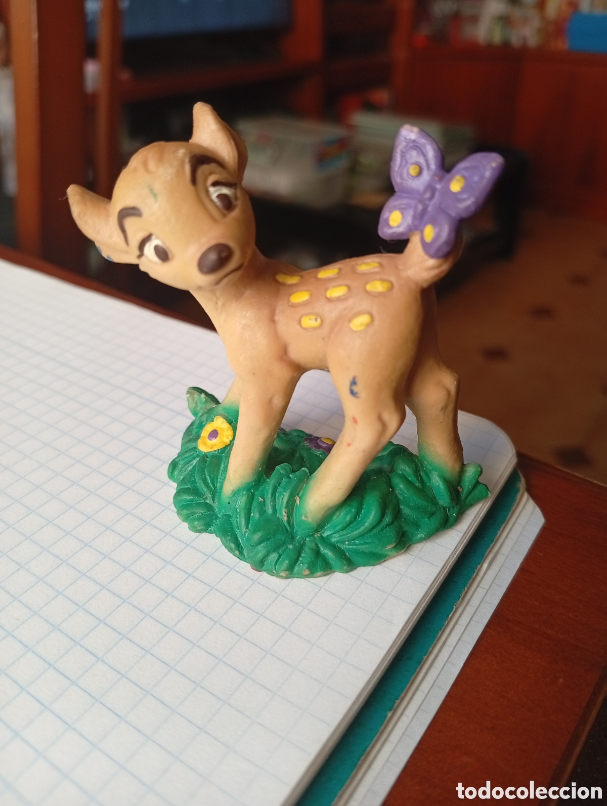 Figuras de Goma y PVC: MU&Ntilde;ECO FIGURA PVC BAMBI BULLY DISNEY