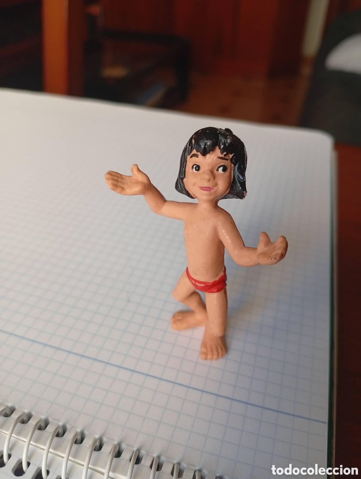 Figuras de Goma y PVC: MU&Ntilde;ECO FIGURA PVC BULLY DISNEY EL LIBRO DE LA SELVA NI&Ntilde;O MOWGLI MOGLI