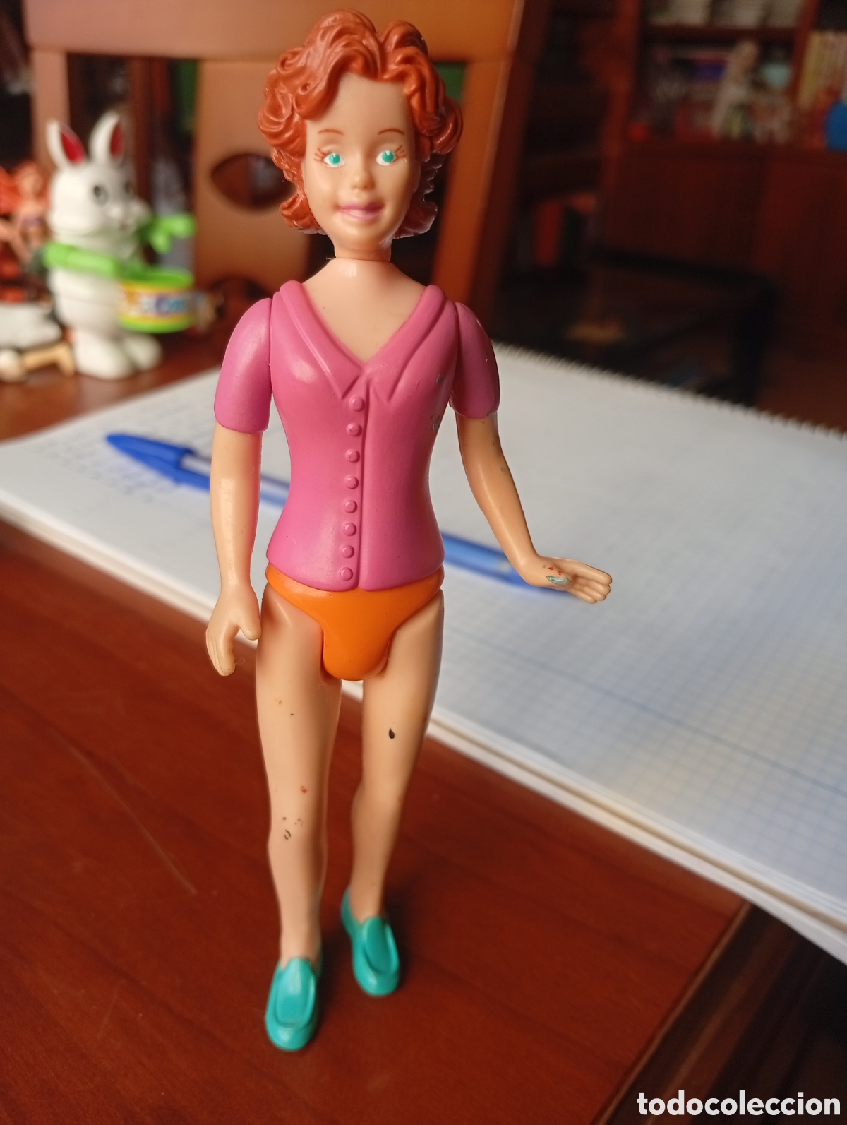 Figuras de Goma y PVC: MU&Ntilde;ECA FIGURA PVC BARBIE ARTICULADA