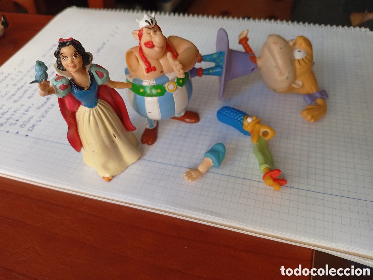 Figuras de Goma y PVC: MU&Ntilde;ECO FIGURA PVC DESPIECE PARA PIEZAS REPARAR OBELIX ANGELICA BLANCANIEVES SIMPSONS