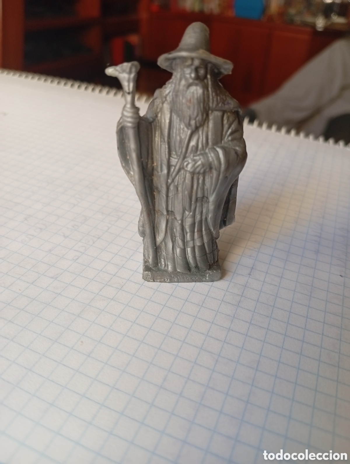 Figuras de Goma y PVC: MU&Ntilde;ECO FIGURA PVC GOMA EL SE&Ntilde;OR DE LOS ANILLOS MAGO GANDALF