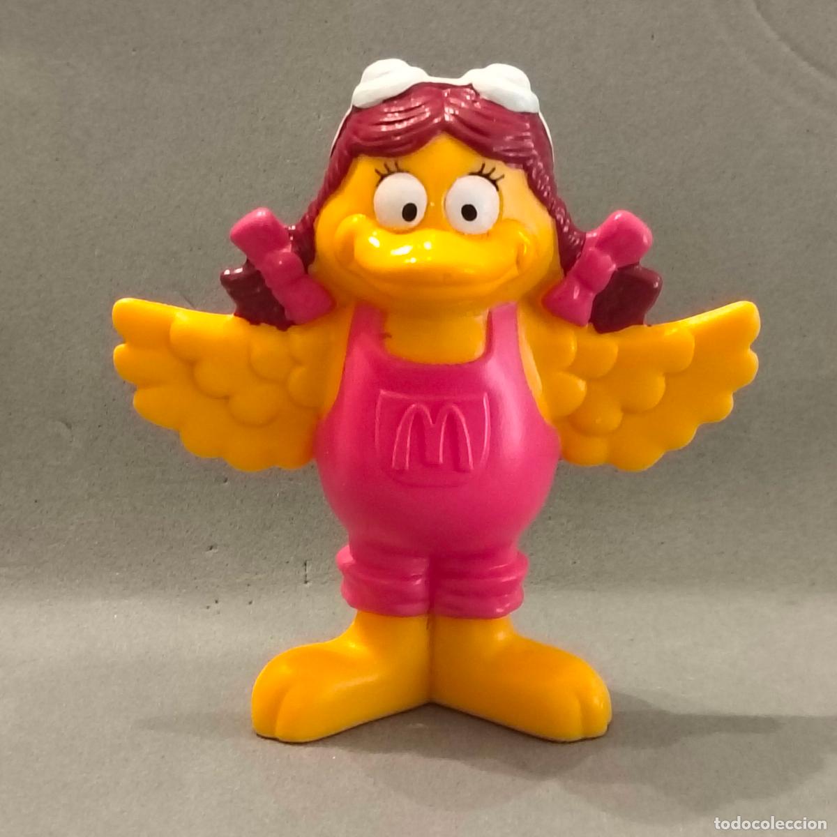 Figuras de Goma y PVC: Antigua figura promocional del Birdie, the Early Bird, amiga del payaso Ronald McDonald, a&ntilde;o 1995