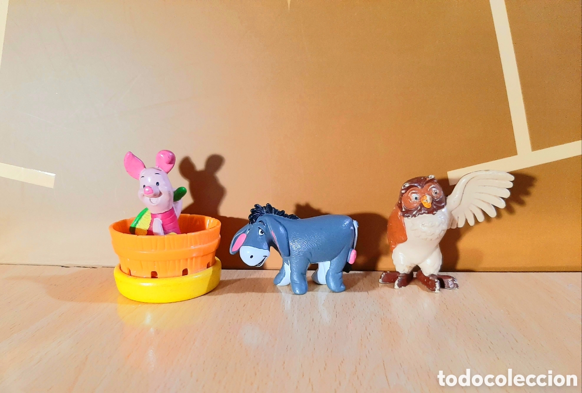 Figurines en Caoutchouc et PVC: Figuras de Winnie de Pooh Bully 1984