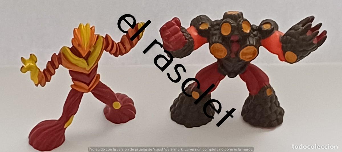 Figuras de Goma y PVC: FIGURA DE PVC,GORMITI 2 UNIDADES