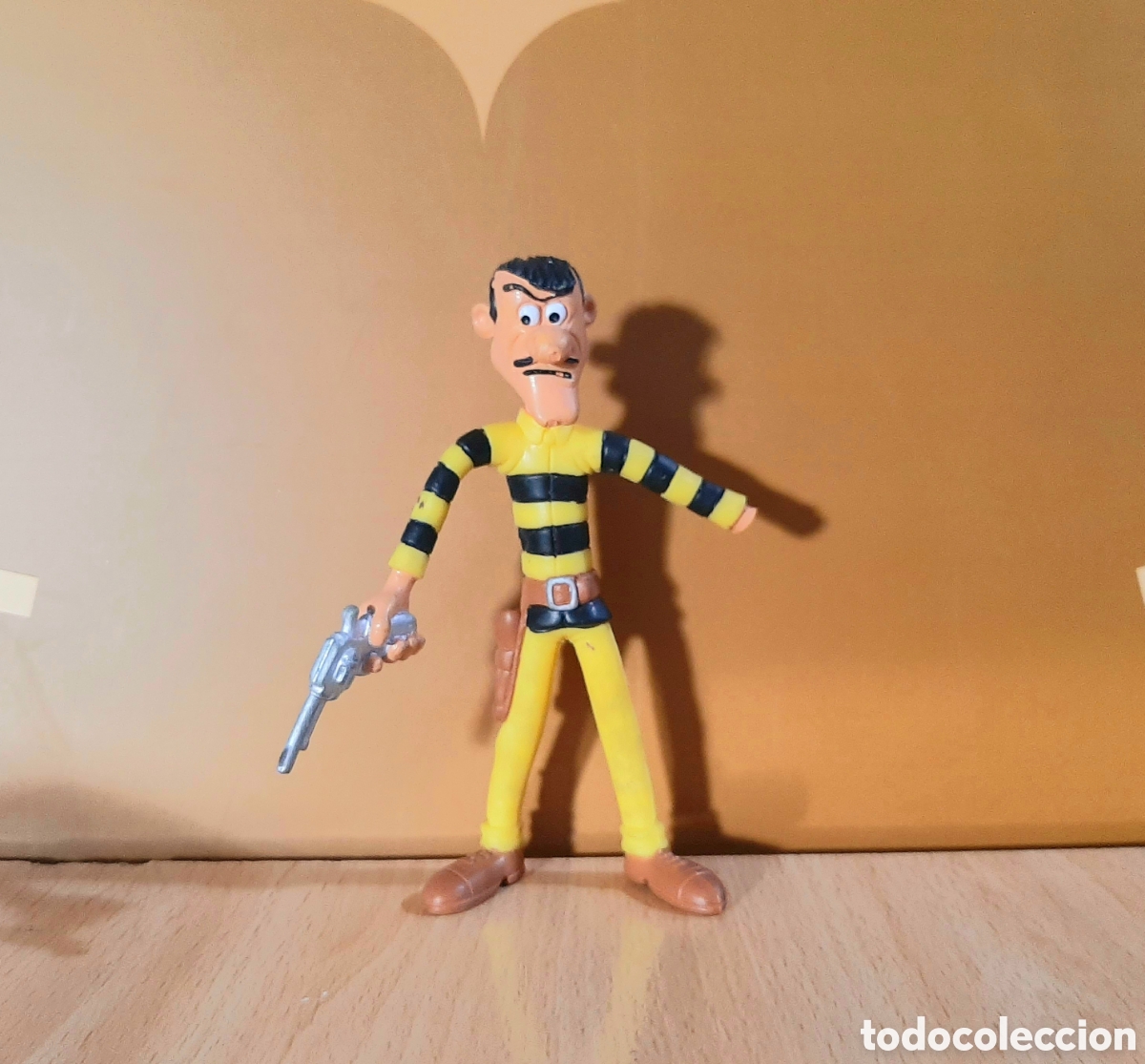 Figuras de Goma y PVC: FIGURA FLEXIBLE DALTON AVERELL DE LUCKY LUKE -COMICS SPAIN
