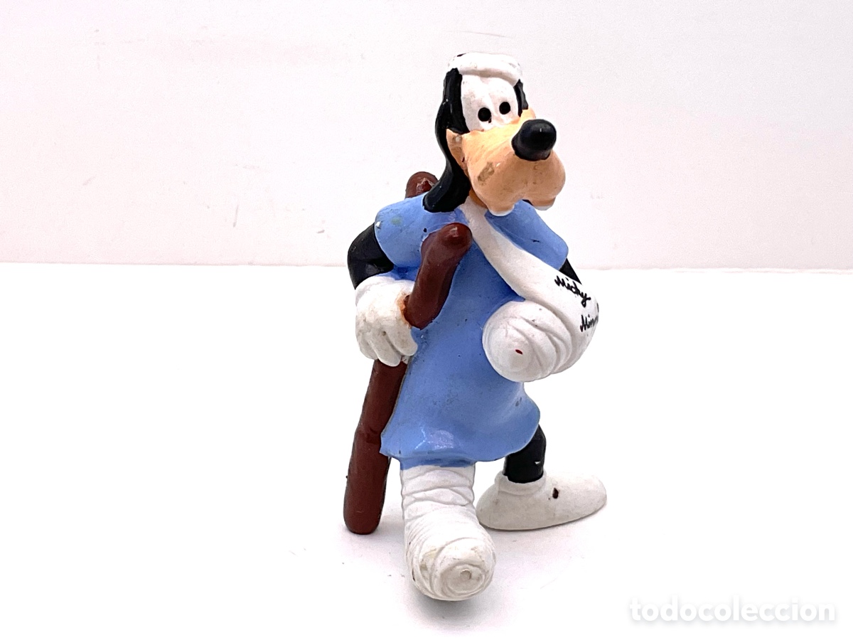 Figuras de Goma y PVC: FIGURA EN GOMA/PVC GOOFY ACCIDENTADO. DISNEY. MADE IN GERMANY.