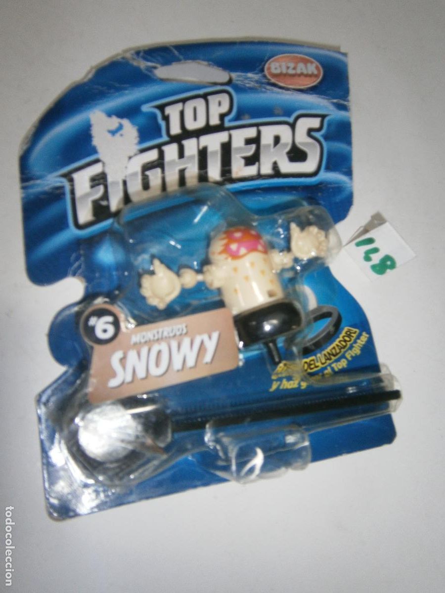 Figuras de Goma y PVC: ANTIGUO BLISTER FIGURA PVC - TOP FIGHTERS - MONSTRUOS LUCHADORES