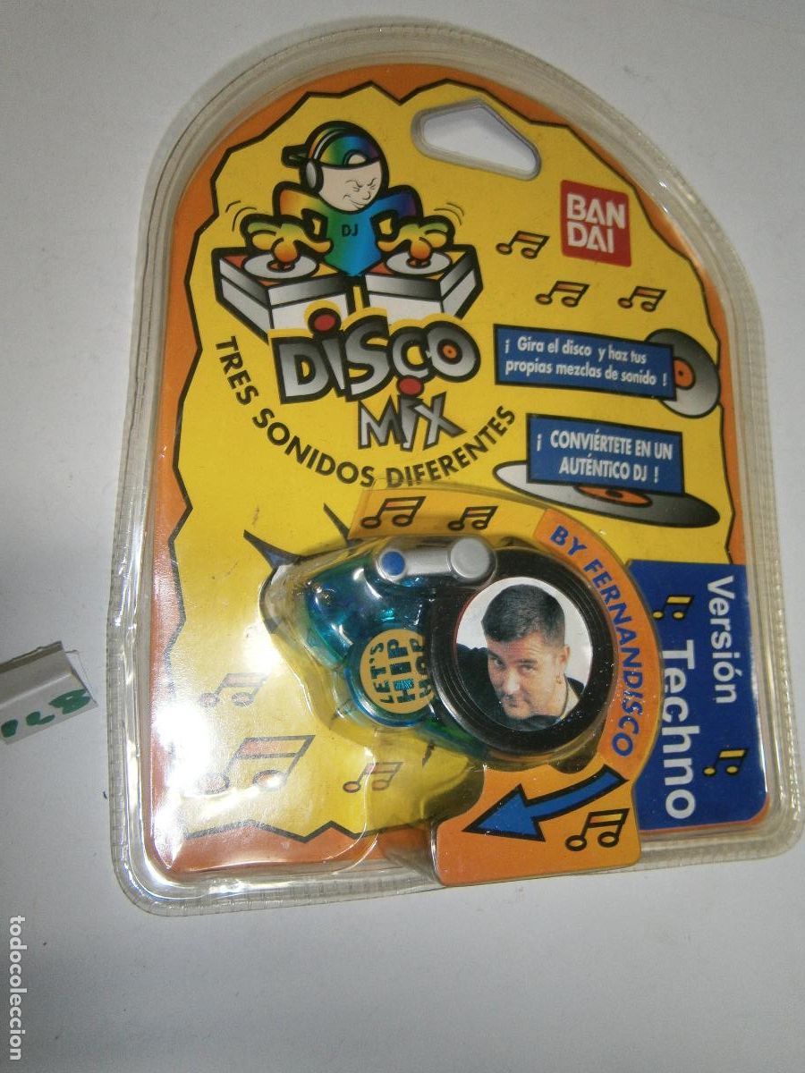 Figuras de Goma y PVC: ANTIGUO BLISTER DISCO MIX FERNANDISCO VERSION TECHNO