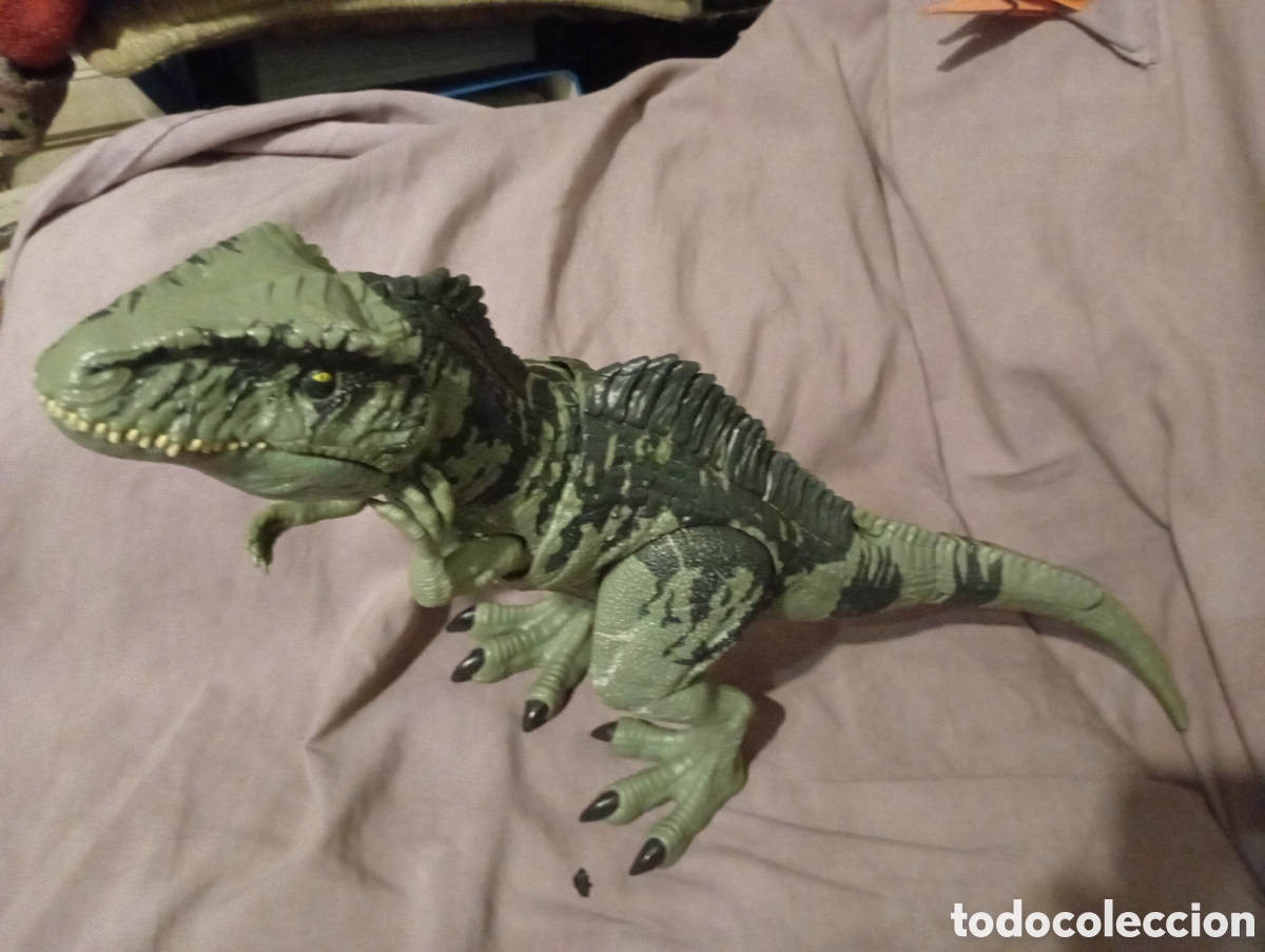 Figuras de Goma y PVC: Jurassic World Dominion Strike N' Roar Figura Dinosaurio Giganotosaurus gigante 50cm