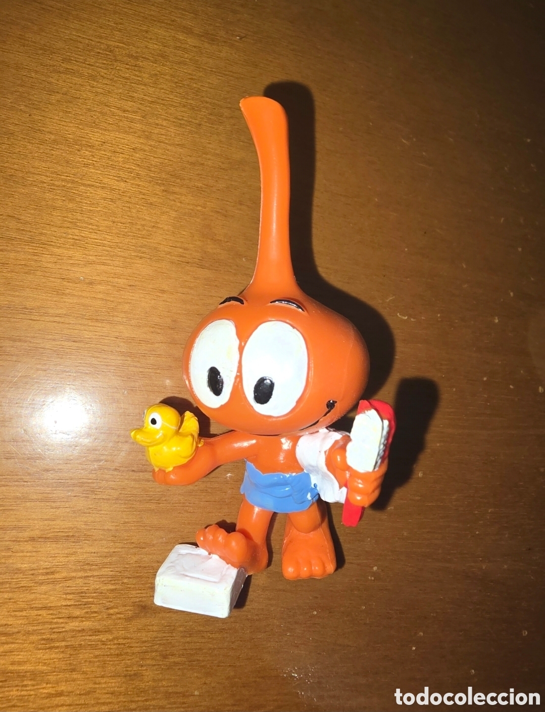 Figuras de Goma y PVC: Figura pvc goma snorkel snork snorks Applause Schleich chico ducha muy dif&iacute;cil y buscada mu&ntilde;eco