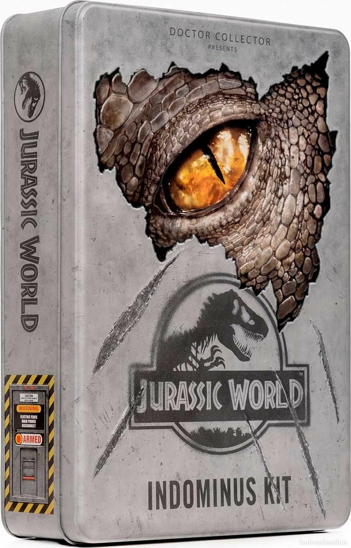 Rubber and PVC Figures: Kit Coleccionista - Jurassic World Indominus