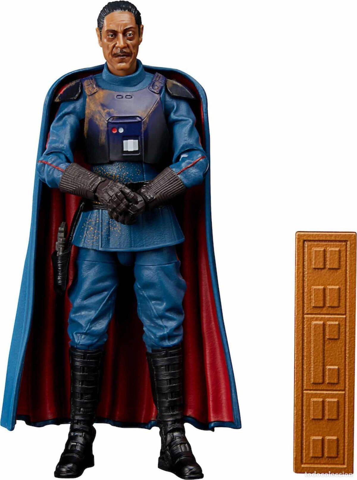 Figuras de Borracha e PVC: Figura Articulada - Star Wars Moff Gideon The Black Series