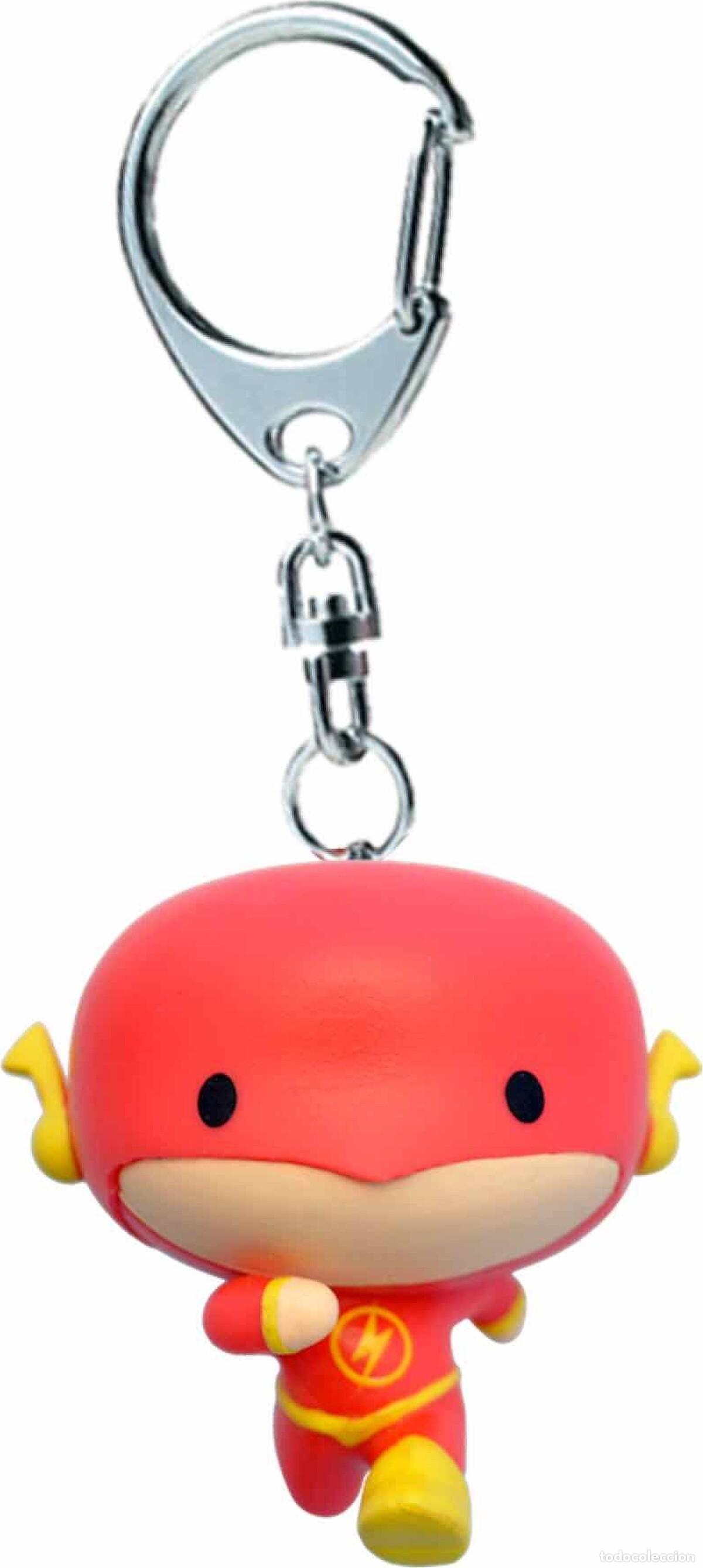 Figurines en Caoutchouc et PVC: Llavero - DC Comics The Flash Chibi