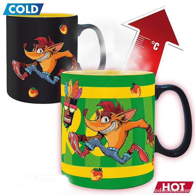 Figuras de Goma y PVC: Taza Termica Nitro - Crash Bandicoot
