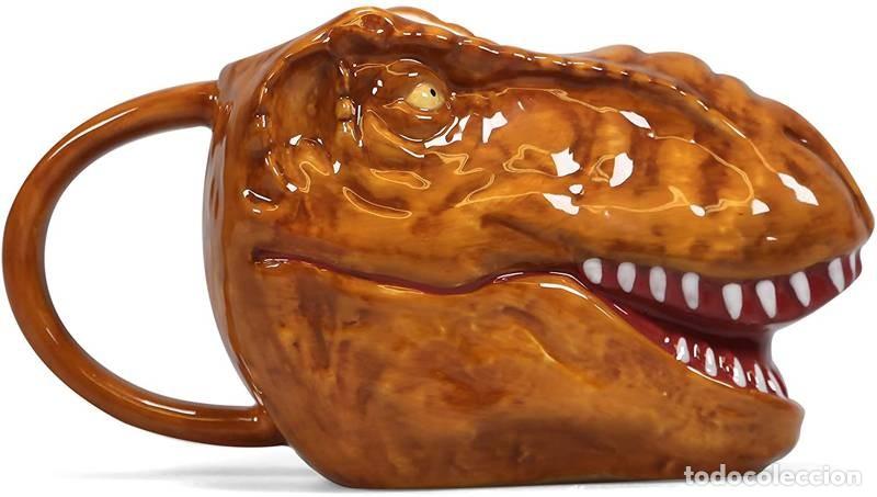 Figuras de Goma y PVC: Taza 3D Cabeza T-Rex - Parque Jurasico