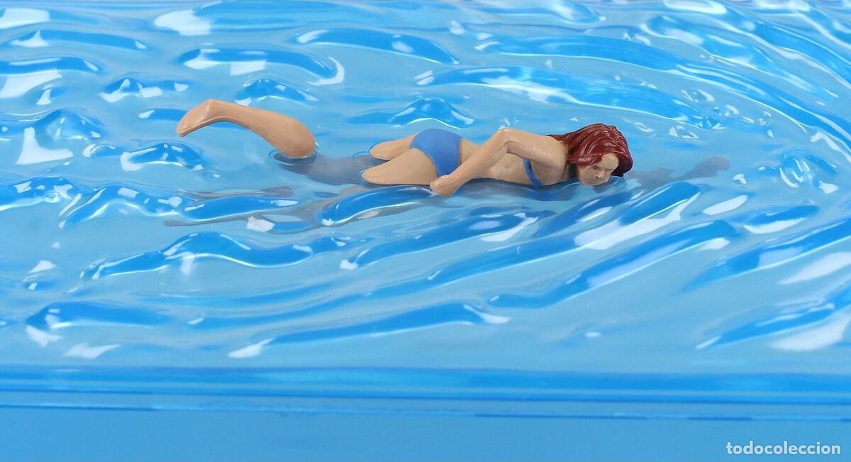 Figuras de Goma y PVC: Diorama con Luz - Jaws 50 Aniversario 3D