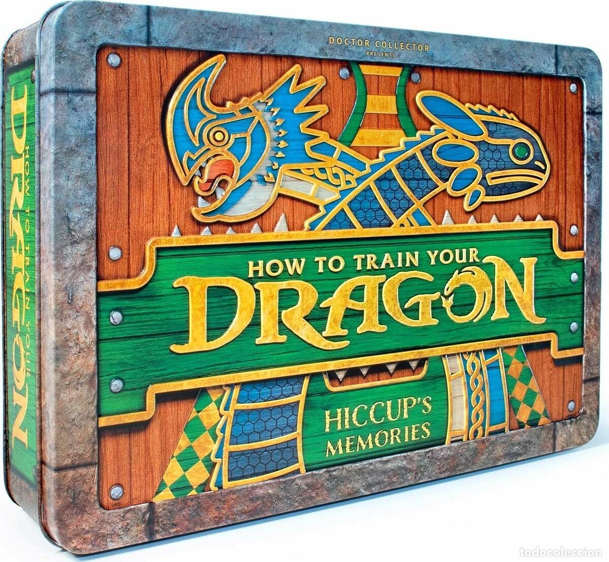 Figuras de Goma y PVC: Caja Coleccionista - Como Entrenar a tu Dragon Recuerdos de Hipo