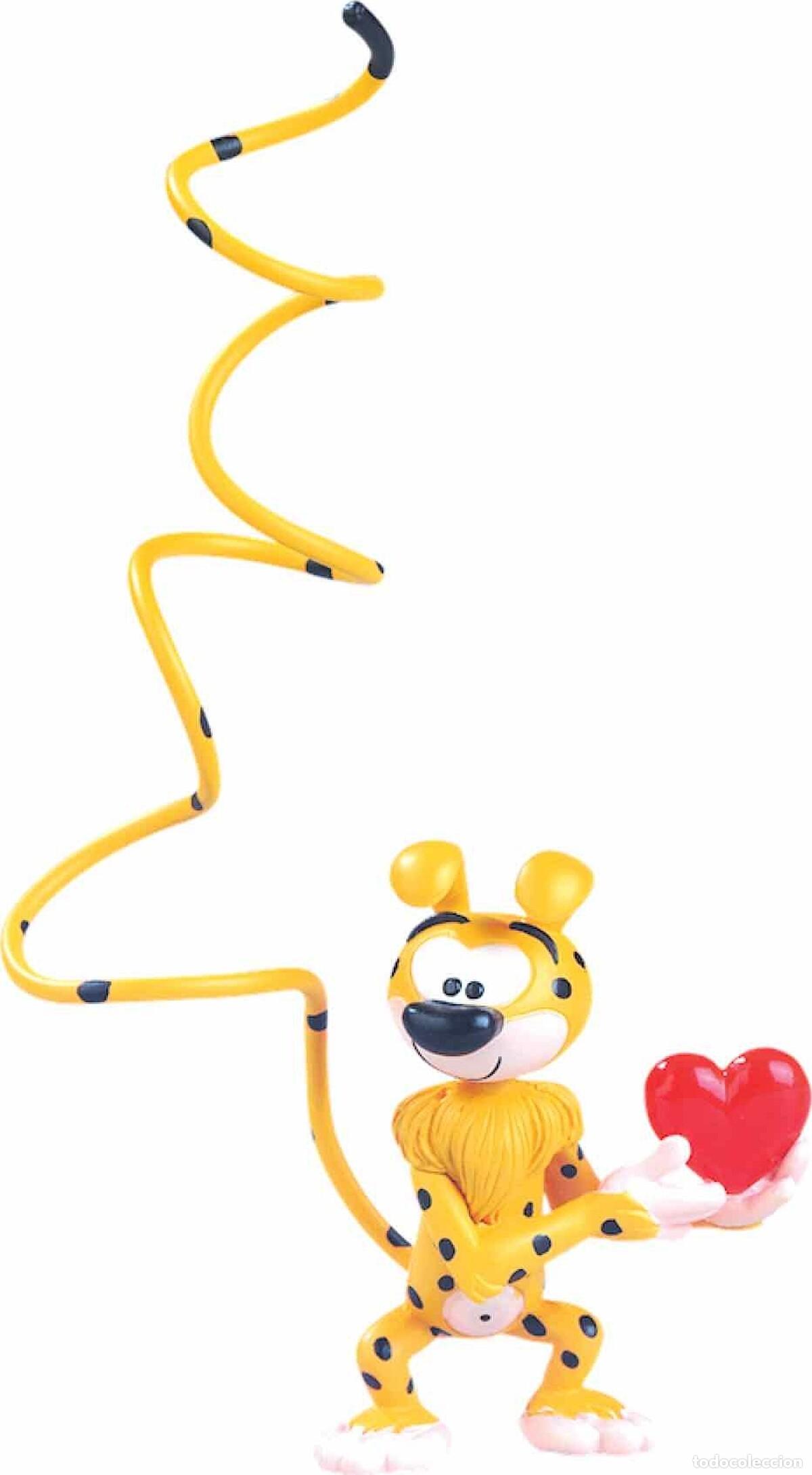 Figuras de Goma y PVC: Mini Figura - Marsupilami con Corazon