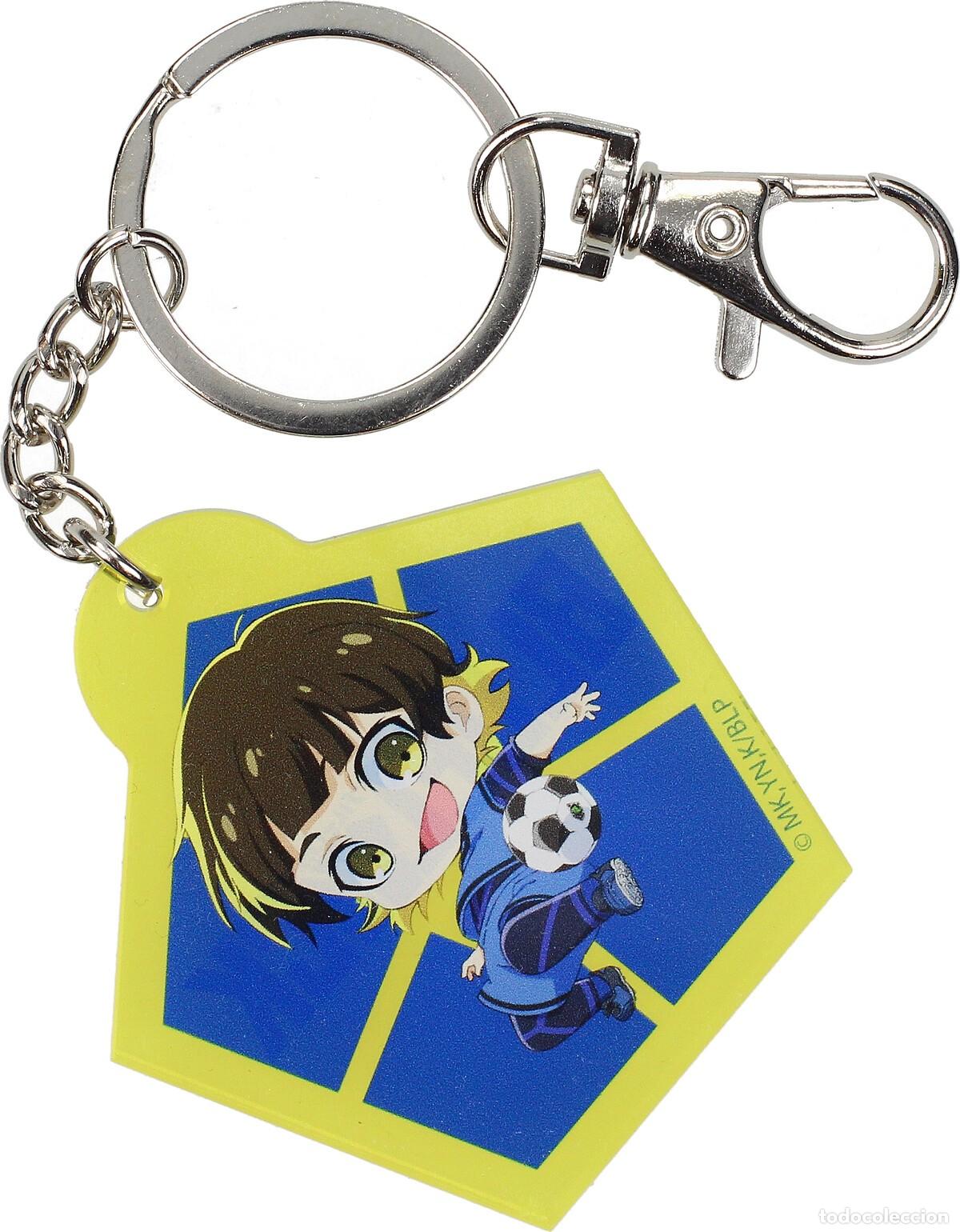 Figuras de Goma y PVC: Llavero Acrilico - Blue Lock Meguru Bachira Chibi (5 cm)